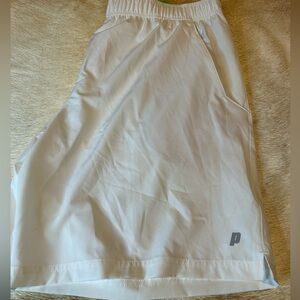 Prince White Tennis Short ~ White
